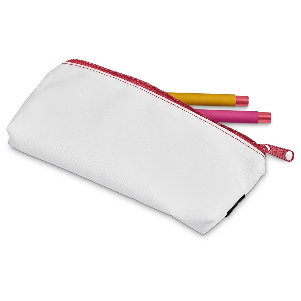 Pre-Production Sample Hoppla Scribbler Polyester Large Pencil Case To Fit An A5 Notebook