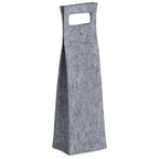 Pre-Production Sample Hoppla Velto RPET Felt Single Wine Carrier