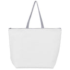 Pre-Production Sample Hoppla Skyline Recycled PET Stitch-Bond Shopper With Zip