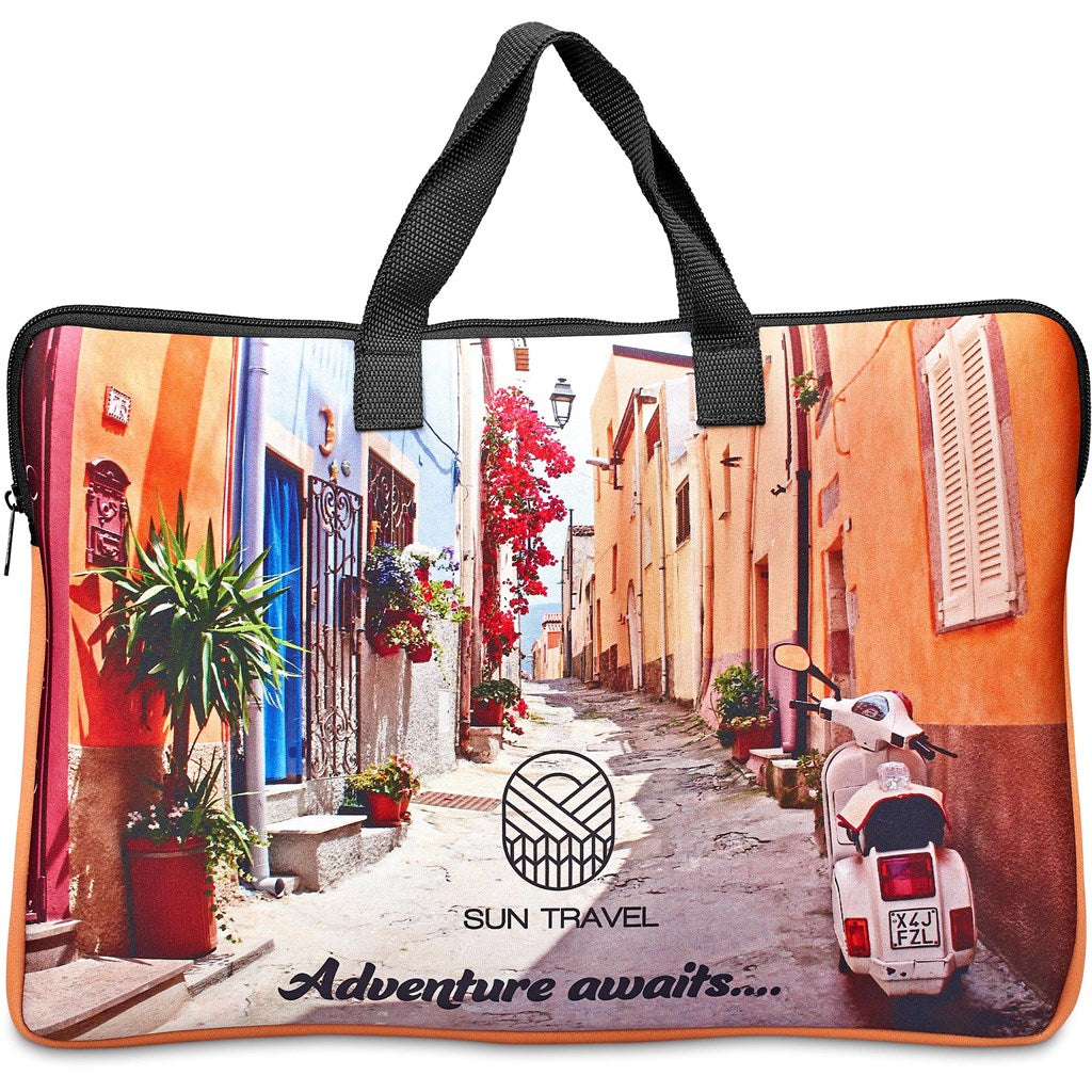 Pre-Production Sample Hoppla Cloud Neoprene Laptop Sleeve with Handles – 15 -16 inch