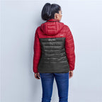 Ladies Kyoto Two-Tone Jacket - Black Red