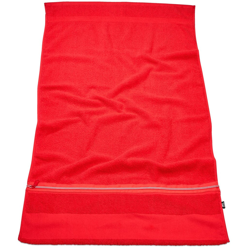 Slazenger Wembley Gym Towel - Red