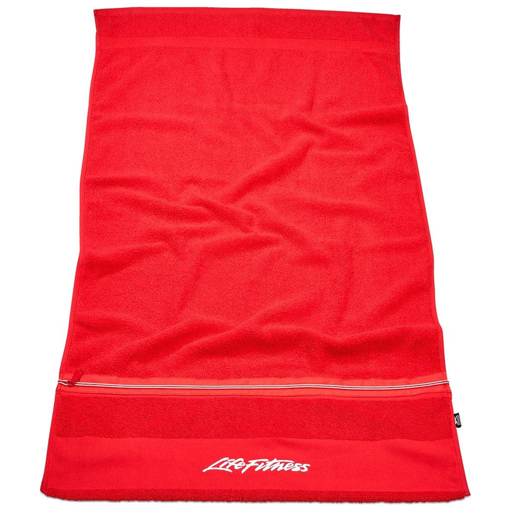 Slazenger Wembley Gym Towel - Red