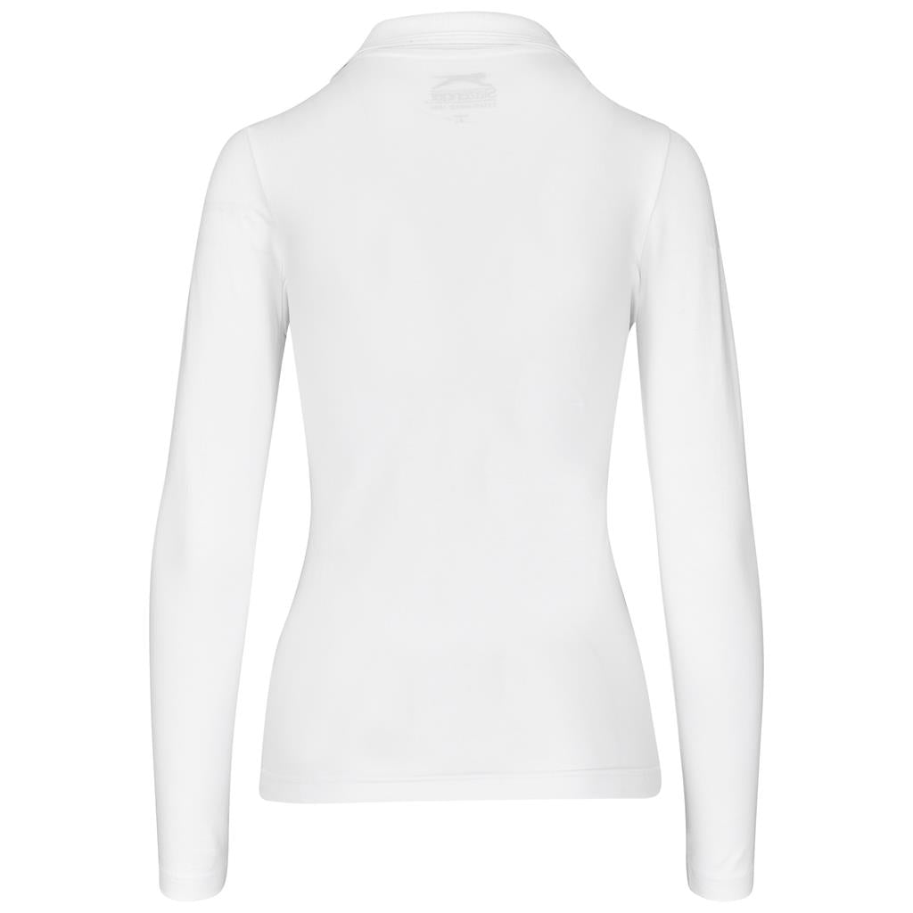 Ladies Long Sleeve Zenith Golf Shirt - Lime