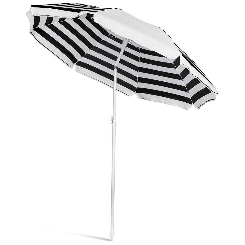 Serendipio Tanereef Stripe Beach Umbrella