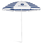Serendipio Tanereef Stripe Beach Umbrella