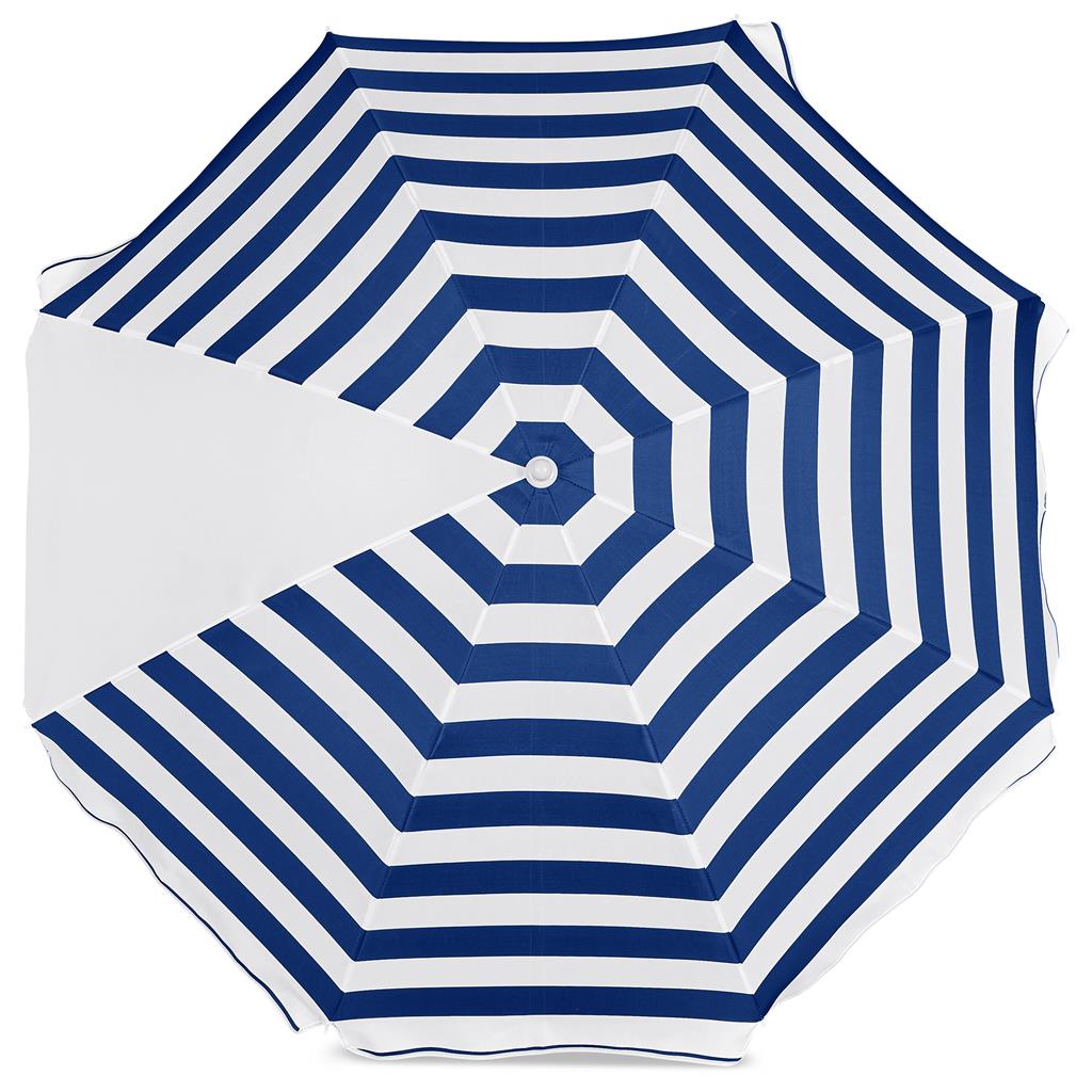 Serendipio Tanereef Stripe Beach Umbrella