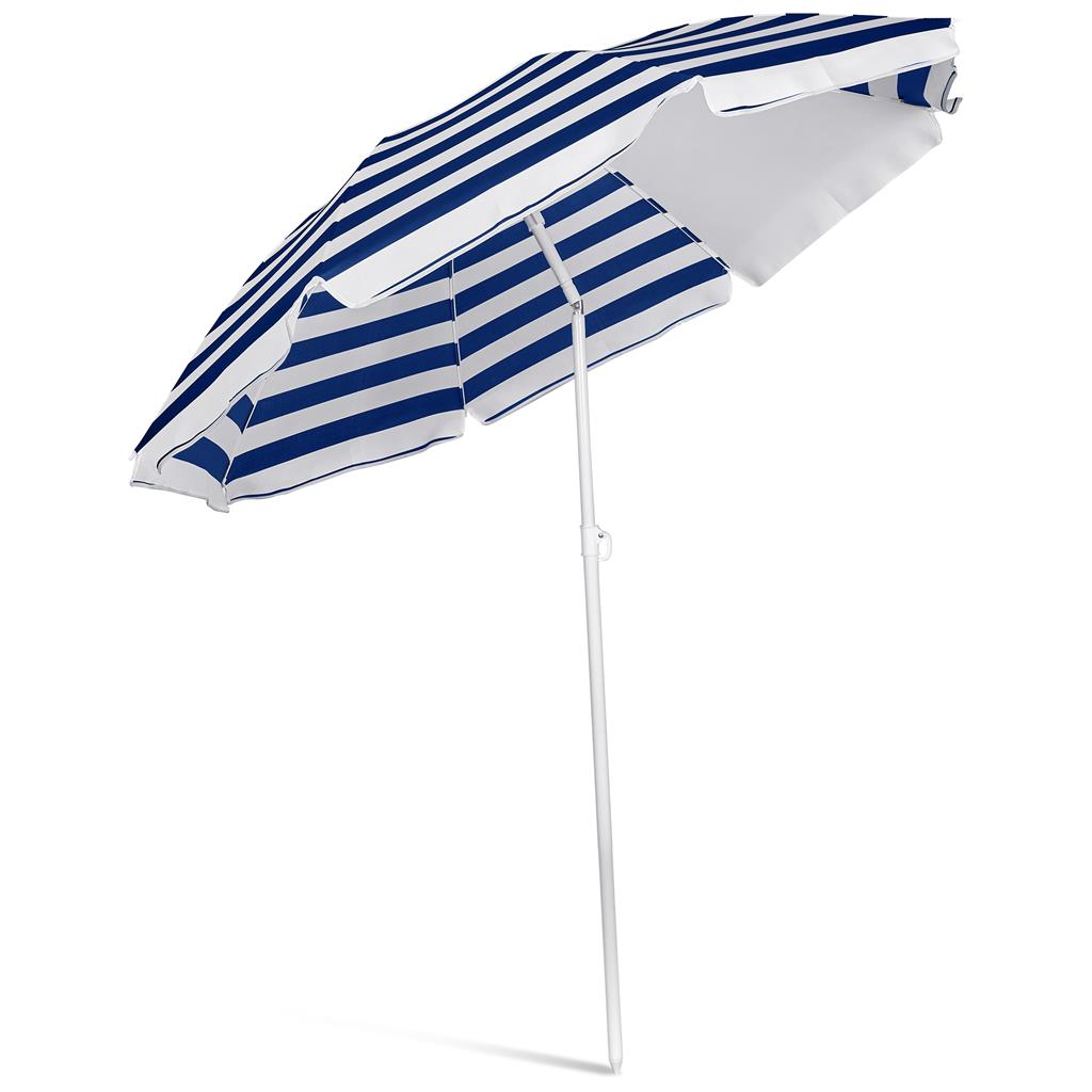 Serendipio Tanereef Stripe Beach Umbrella