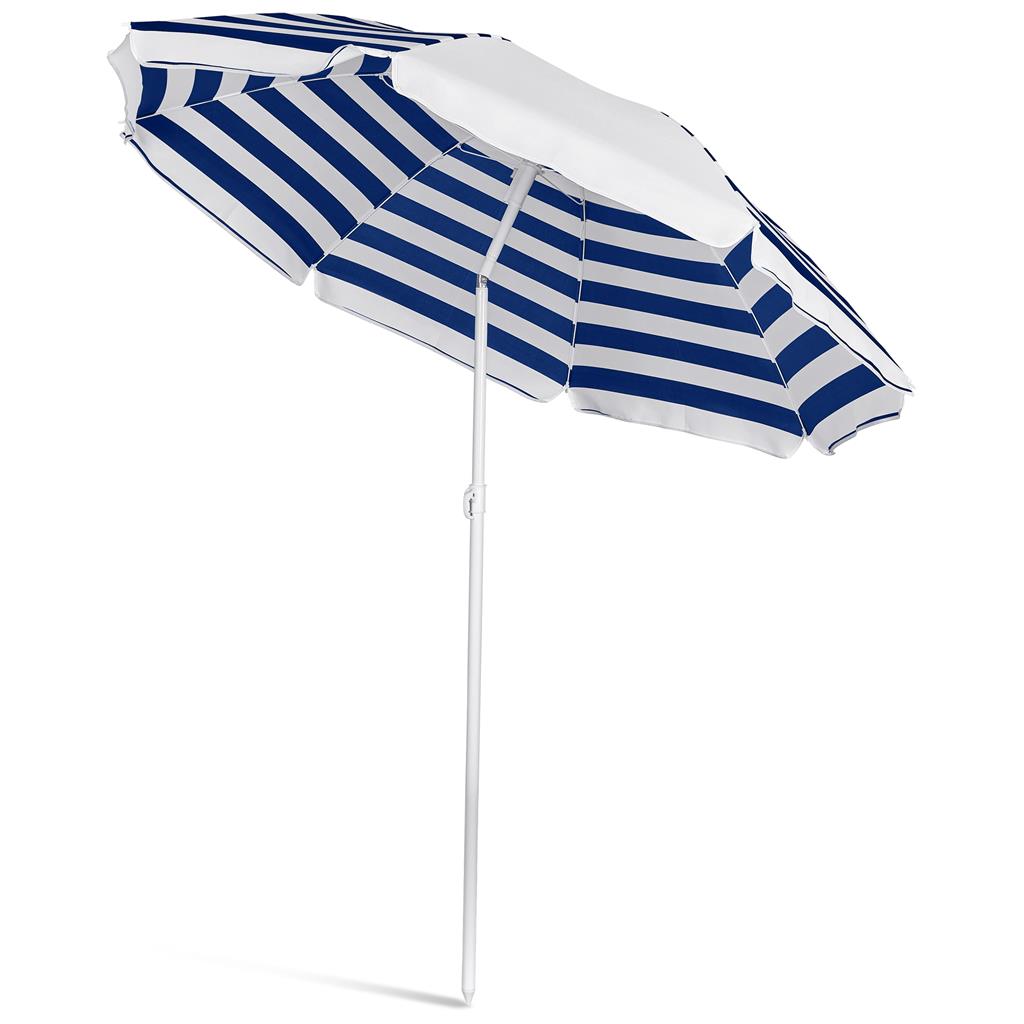 Serendipio Tanereef Stripe Beach Umbrella