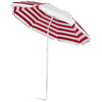 Serendipio Tanereef Stripe Beach Umbrella