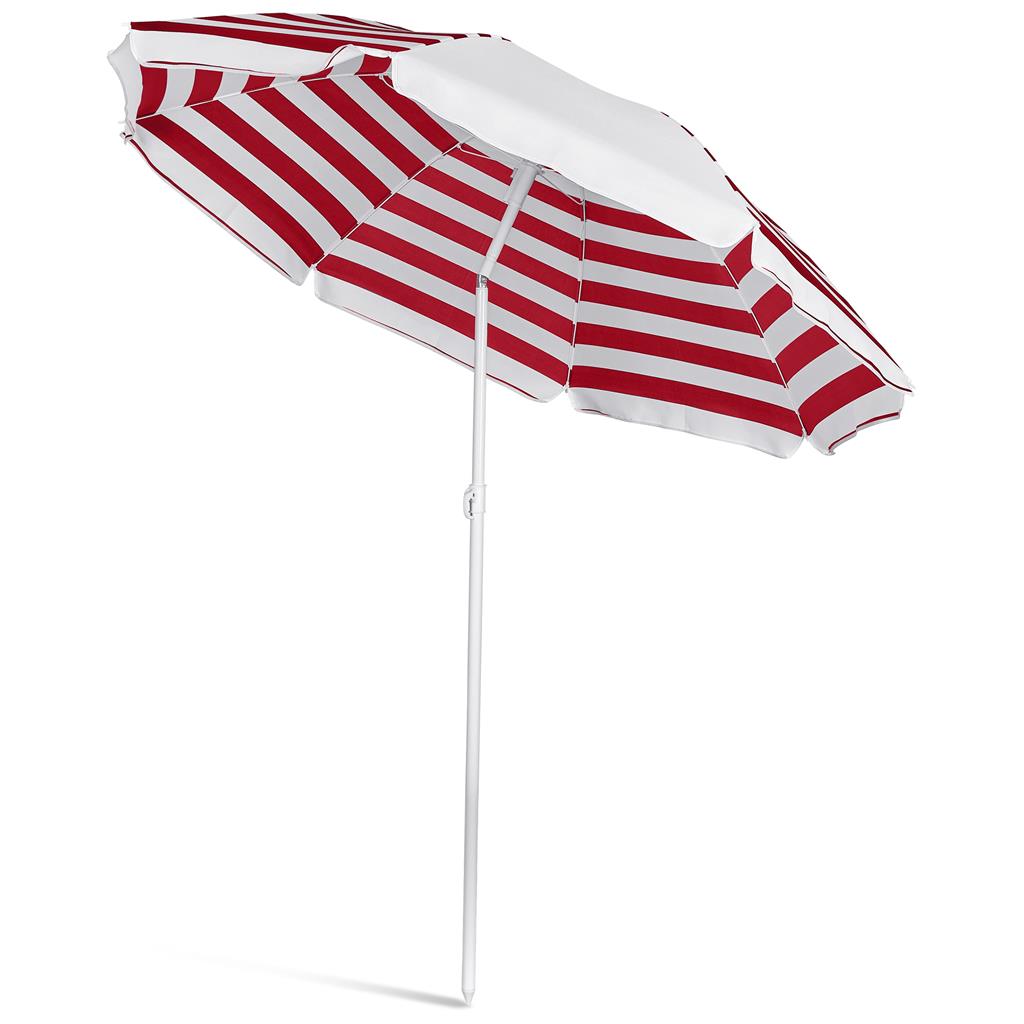 Serendipio Tanereef Stripe Beach Umbrella