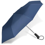 Whimsical Auto-Open Compact Umbrella - Navy