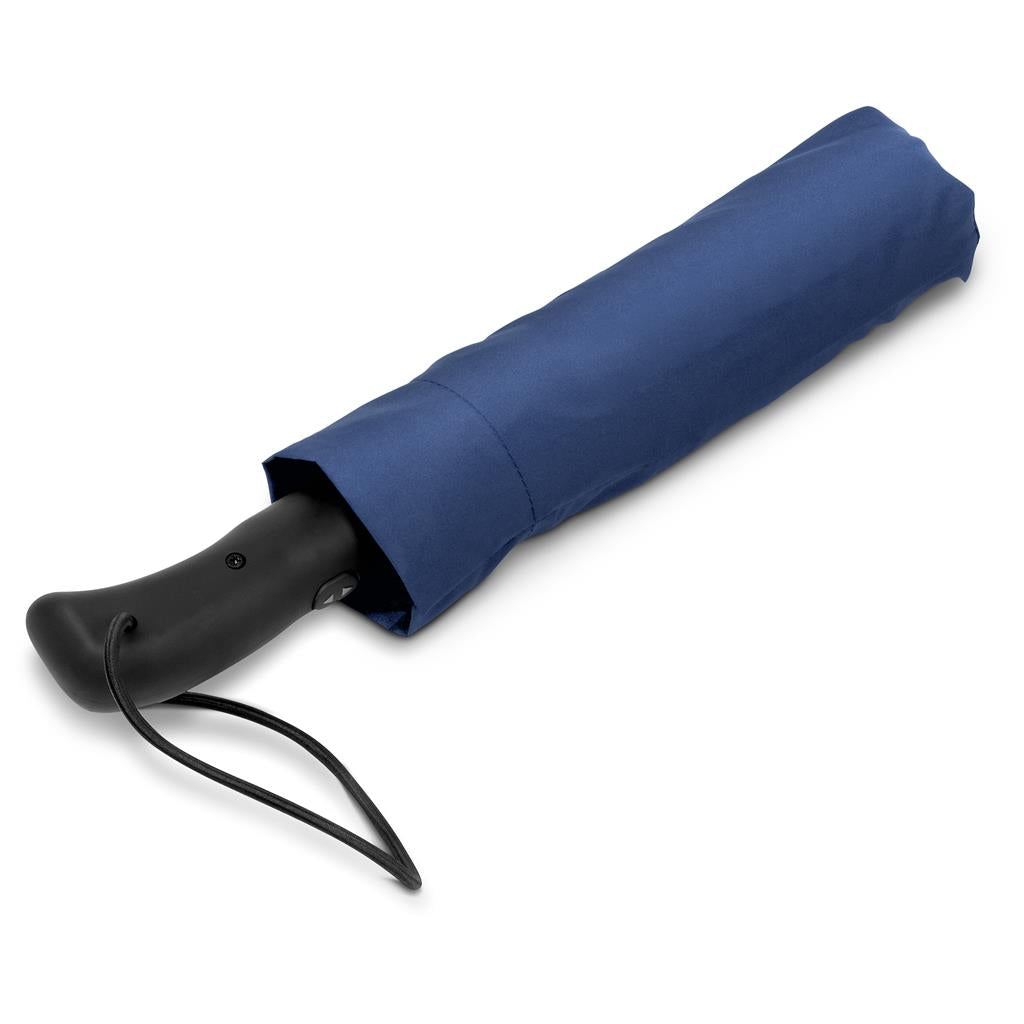 Whimsical Auto-Open Compact Umbrella - Navy