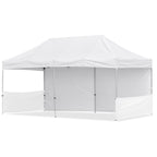 Coated Steel Sublimated Gazebo 6m x 3m - 1 Long Full-Wall Skin - 2 Short Half-Wall Skins