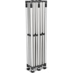 Coated Steel Sublimated Gazebo 6m x 3m -  1 Short Full-Wall Skin