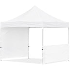 Coated Steel Sublimated Gazebo 3m x 3m - 1 Half-Wall Skin - 1 Full-Wall Skin