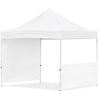 Coated Steel Sublimated Gazebo 3m x 3m - 1 Half-Wall Skin - 1 Full-Wall Skin