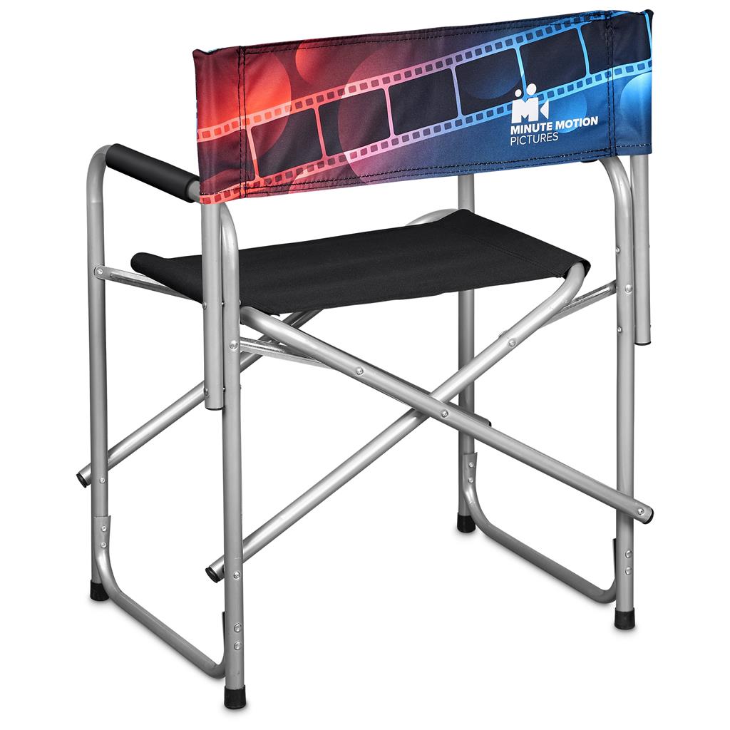 Coated Steel Directors Chair