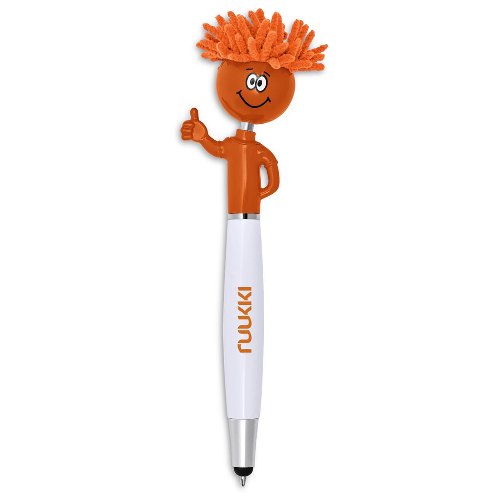 Altitude Moptopper Thumbs-Up Stylus Ball Pen & Screen Cleaner