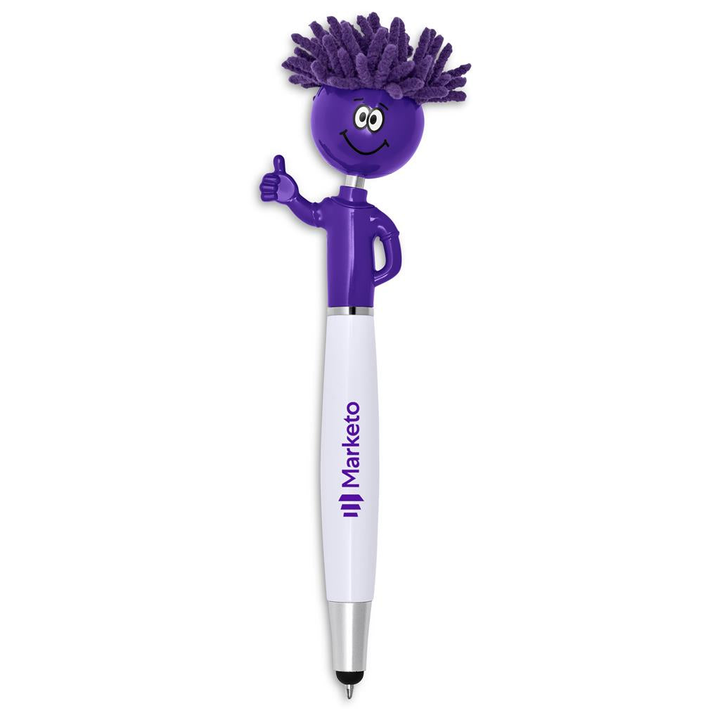 Altitude Moptopper Thumbs-Up Stylus Ball Pen & Screen Cleaner