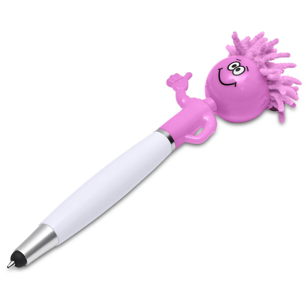 Altitude Moptopper Thumbs-Up Stylus Ball Pen & Screen Cleaner